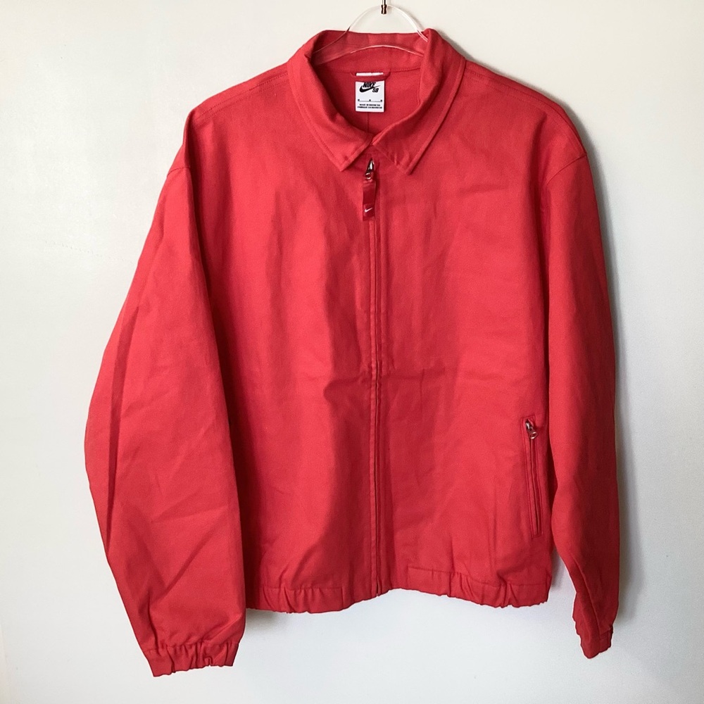 NWT Nike SB Woven Twill Premium Skate Jacket - Red - M